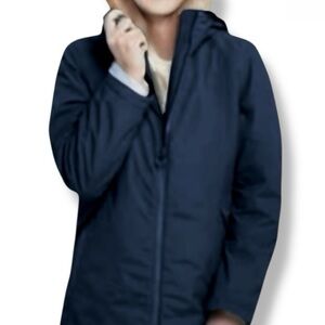 Lands' End Women's Navy Squall 3-in-1 Jacket | Multiple Sizes: XSP + Large | $60